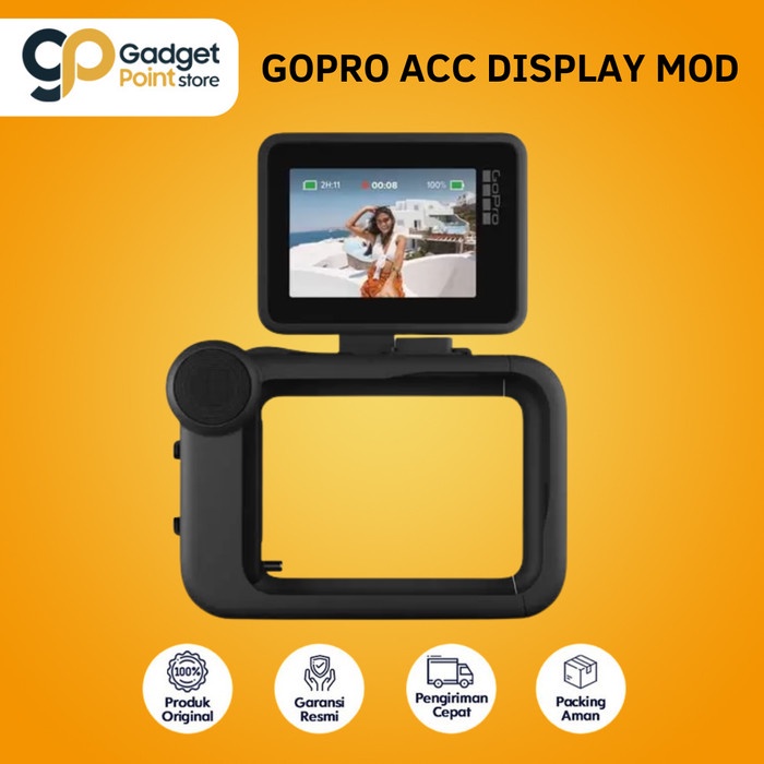 GoPro Hero Acc Display Mod CLICK &amp; PICKUP - Black