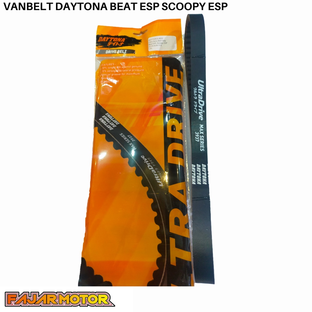 VANBELT V-BELT DAYTONA 4004 RACING ULTRA DRIVE BEAT ESP POP SCOOPY ESP TYPE K44