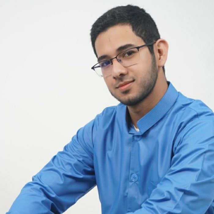 Baju Koko Daar Inat / Baju Koko Kancing / Baju Koko Katun - Putih