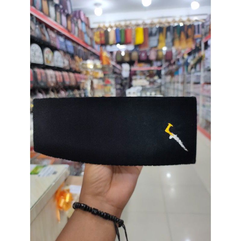 PECI MOTIF RENCONG ACEH || SONGKOK KHAS ACEH