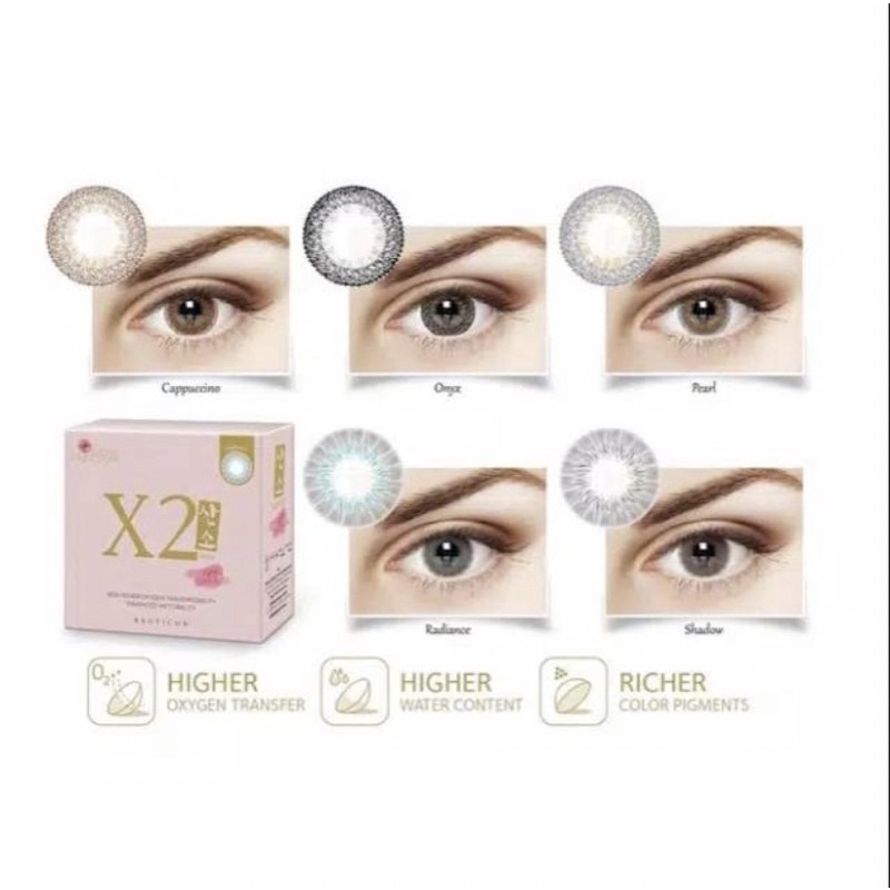 Softlens X2 Sanso Color by Exoticon MINUS (0,50 - 9,00) dia 14,5