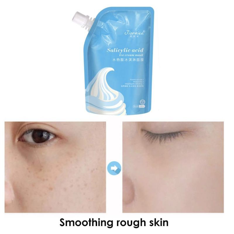 Salicylic Acid Ice Cream Mask Original / Masker Es Krim Salicylic Acid