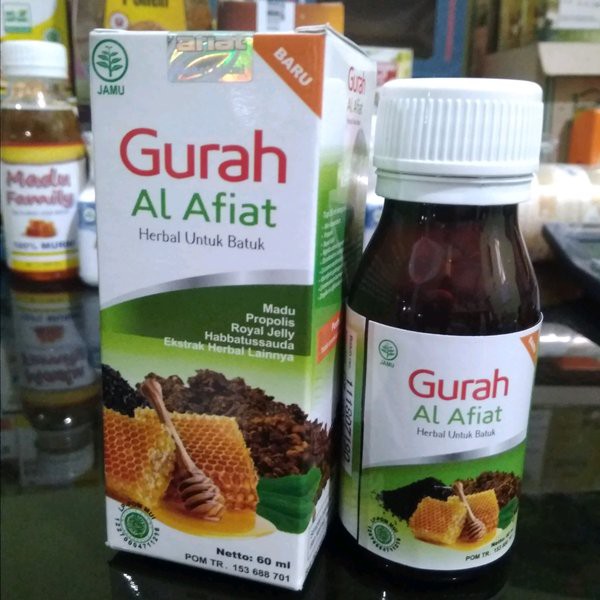 Sirup Madu Gurah Al Afiat 125ml (Obat Herbal Batuk) - Original Taste