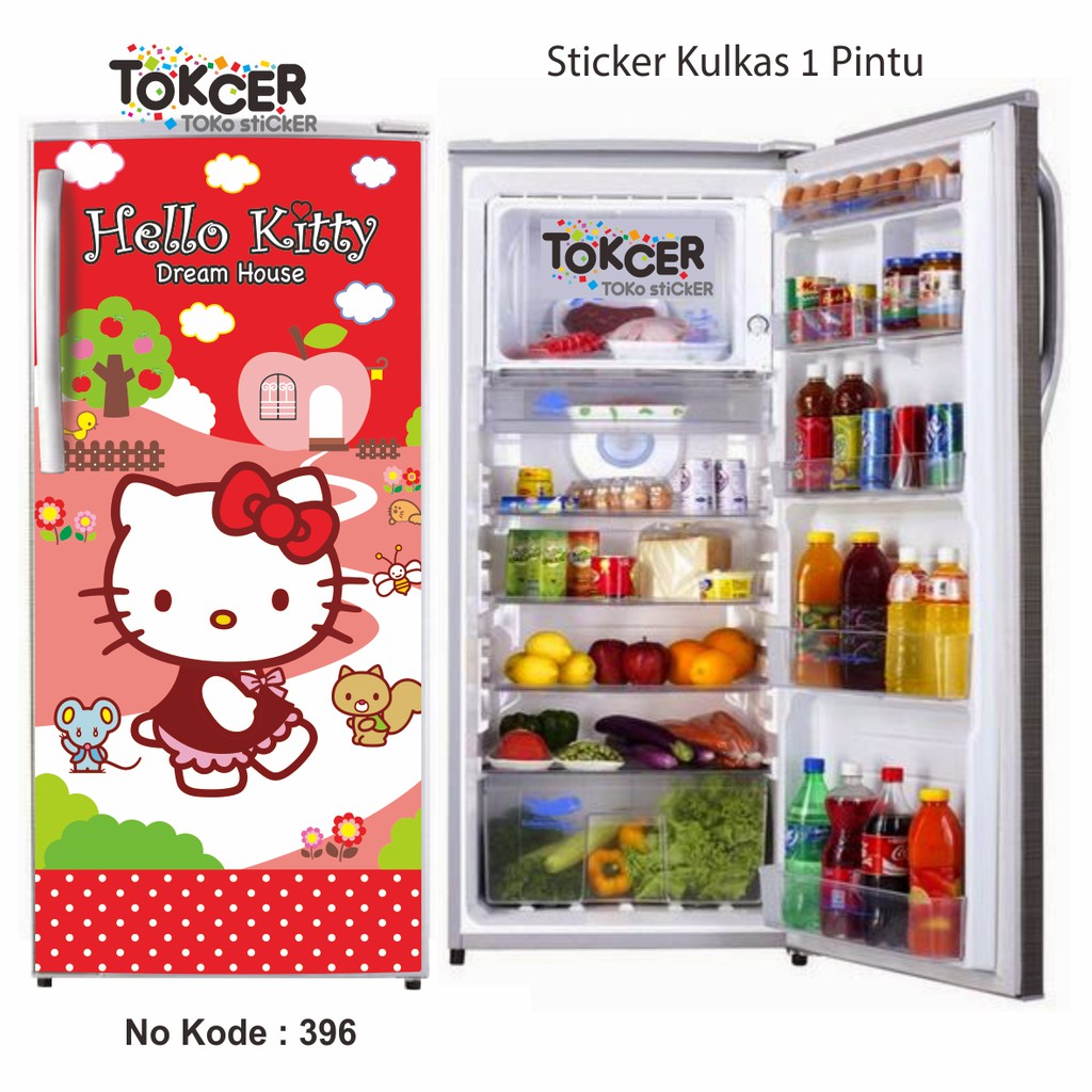 Stiker Kulkas Hello Kitty