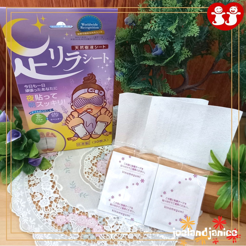 Kinomegumi Detox Foot Patch isi 2 sheet (1 pasang) - ECER