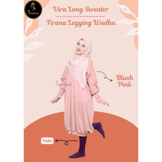 VIRA LONG SWEATER • LEGGING WUDHU • BUTTERFLY