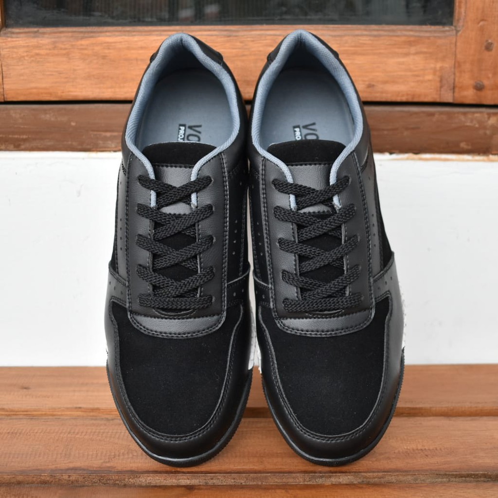 HAZE BLACK |FORIND x Volve| Sepatu Casual Sneakers Running Boost Ori Pria Cowok Lokal Footwear Lari