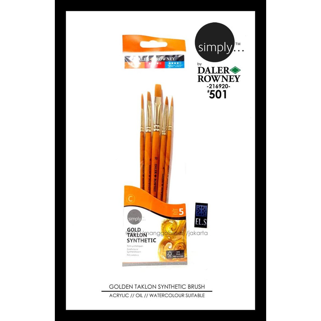 

DISKON DALER ROWNEY SIMPLY BRUSH SET 501 PERALATAN MELUKIS MURAH TERUPDATE