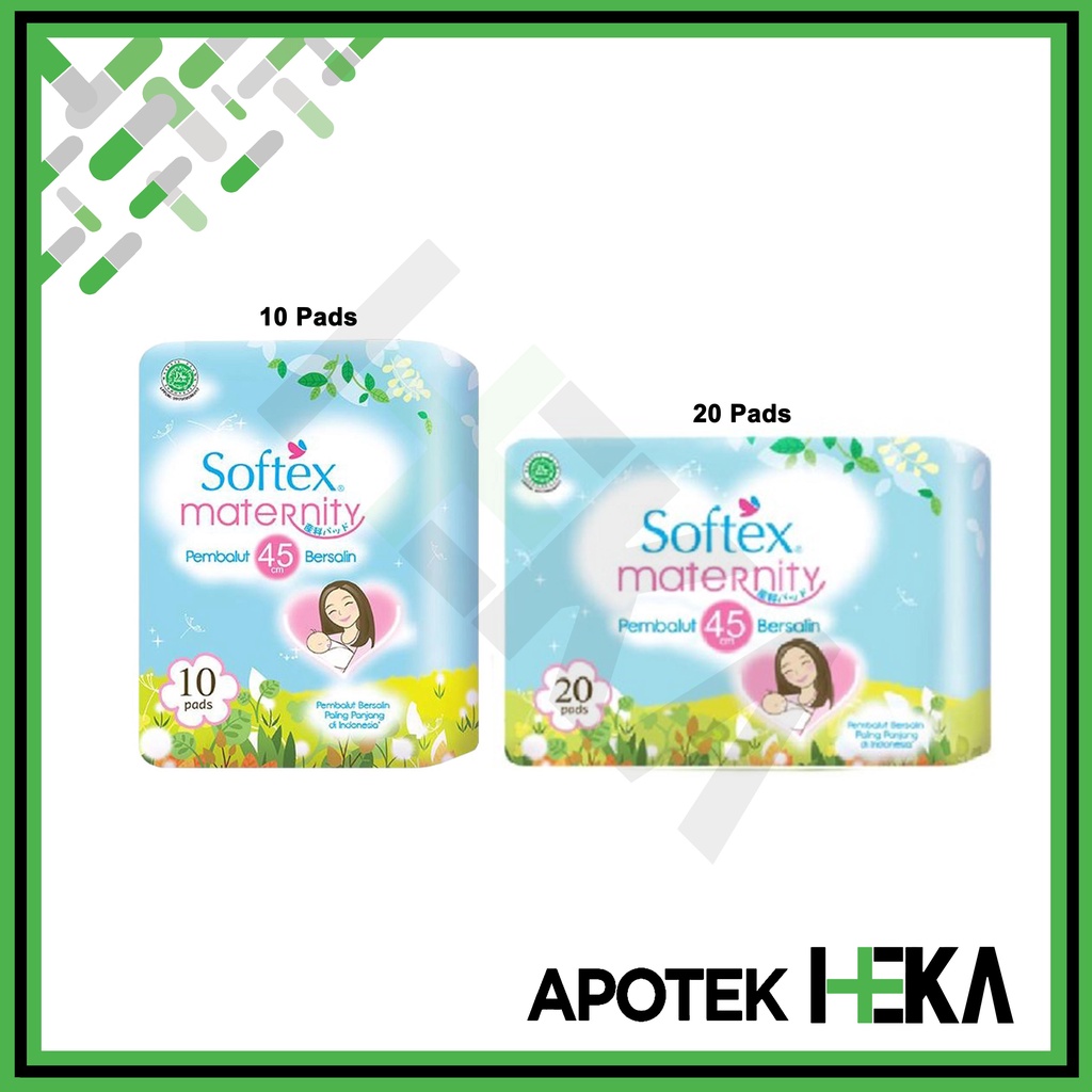 Softex Maternity 45 cm 10 s / 20 s - Pembalut Bersalin (SEMARANG)