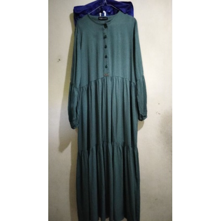 Dress lengan balon / busui friendly klik collection / dress polos /