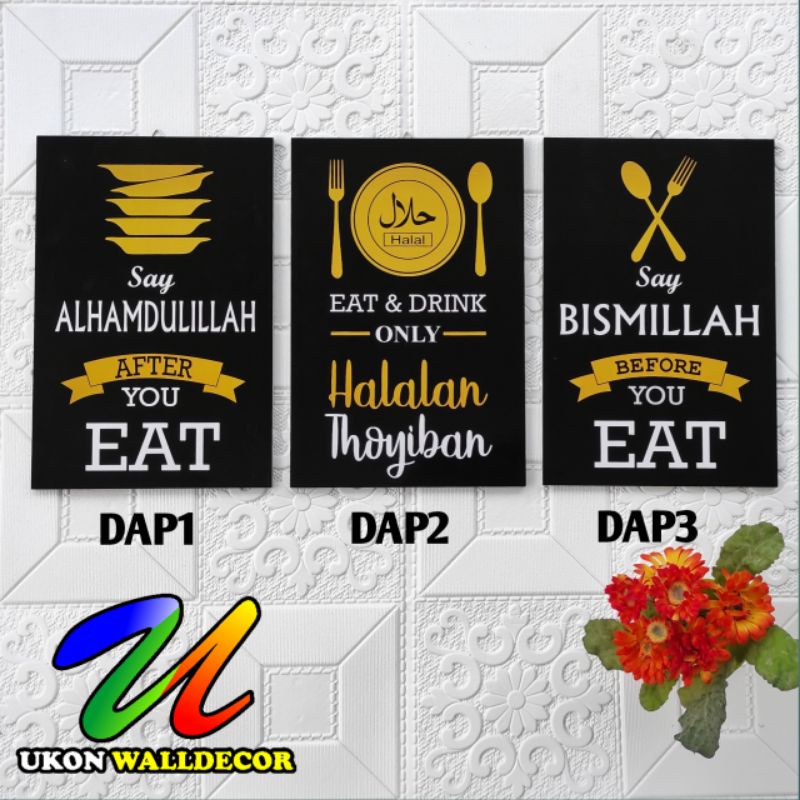 HIASAN DINDING DI RUANG MAKAN