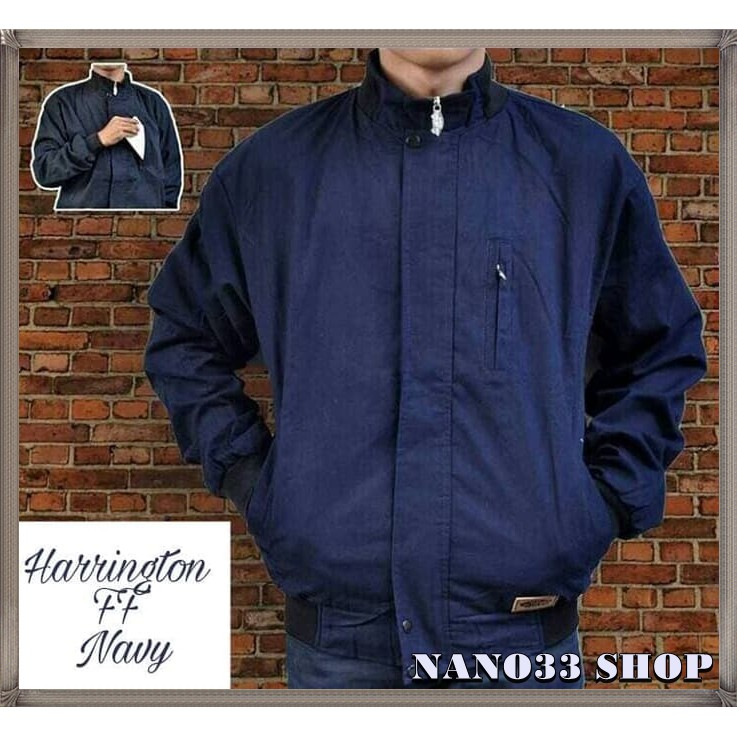 A124 JAKET OUTDOOR TASLAN FF - HAR FF NAVY- L JAKET OUTDOOR GUNGUNG JAKET PRIA JAKET SANTAI