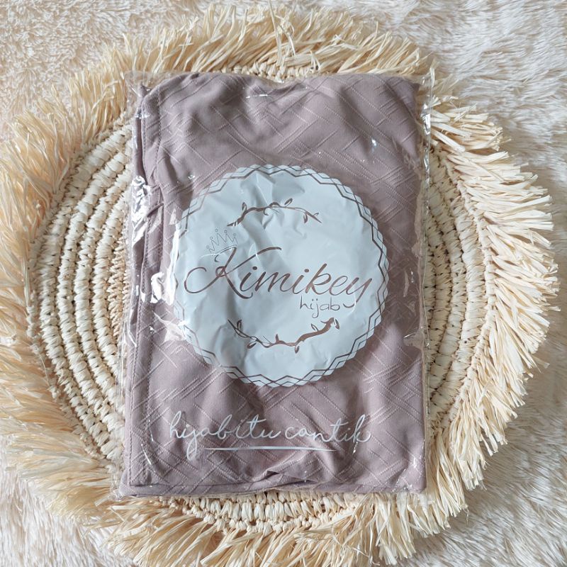 Jilbab Instan Non Pad Bergo Jamia By Kimikey ORIGINAL hijab bahan jersey strada-Coksu