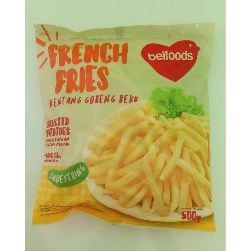 Belfoods Kentang Keju 500gr ( shoestring )