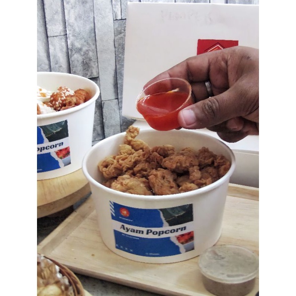 

Frozen Chicken Popcorn Dengan Aneka Saos