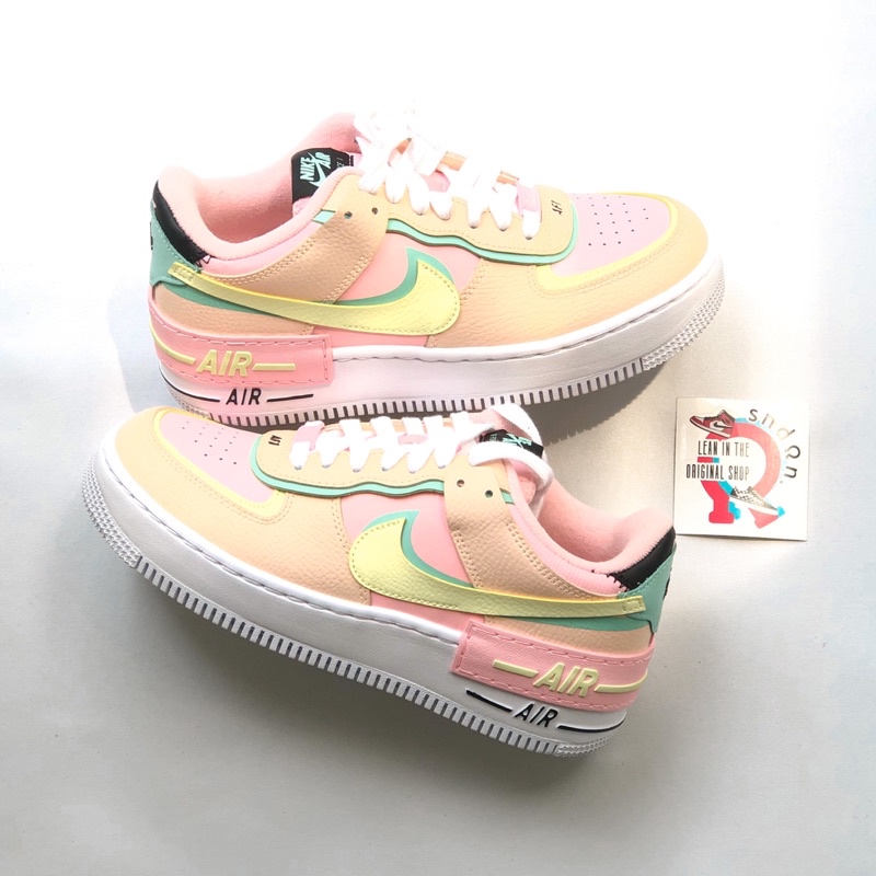 NIKE Air Force 1 Shadow Racer Red Arctic Punch Original BNIB