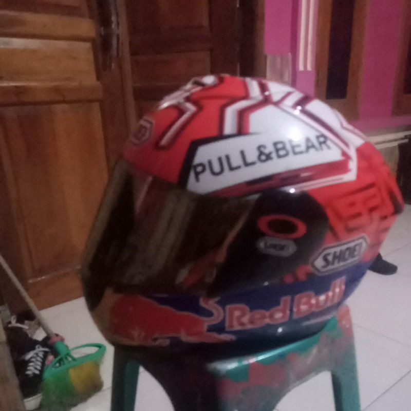 helm shoei marc marquez 2019