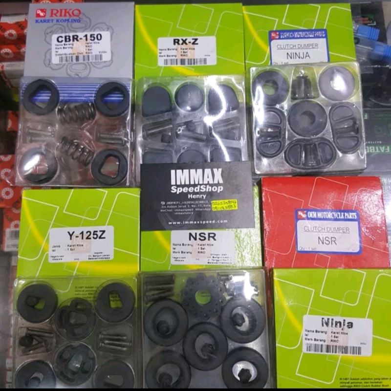 Karet Rumah Kopling Set Riko Yamaha RXZ RX king 125Z Honda CBR 150 Old NSR R RR Kawasaki Ninja ksr K