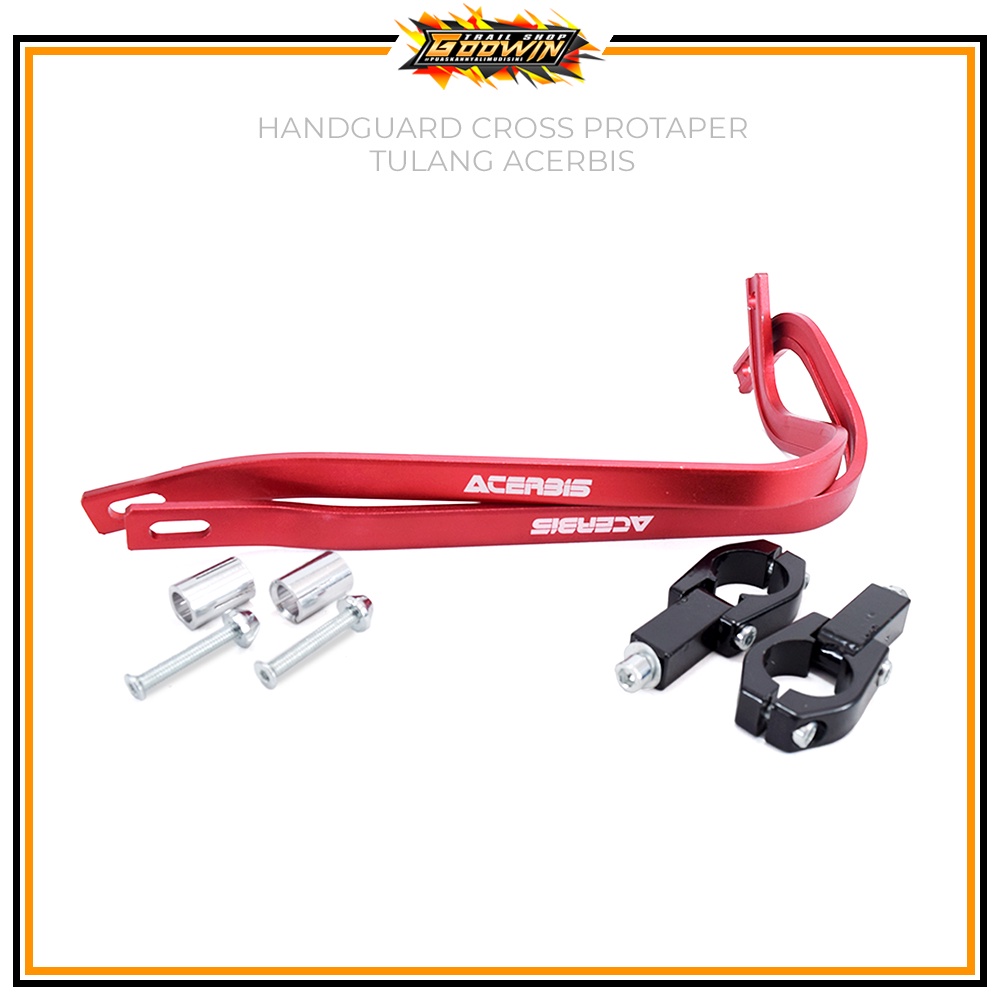 Handguard Proguard Pelindung Tangan PROTAPER ACERBIS / SCARLET MX 2745 Tulang CNC Universal