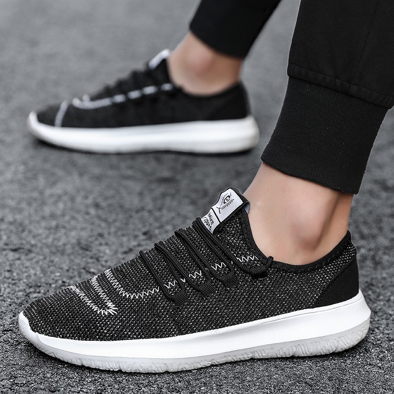 【S7 Sport】 sepatu santai lari murah yeezy sepatu olahraga pria original musim panas promo bernapas