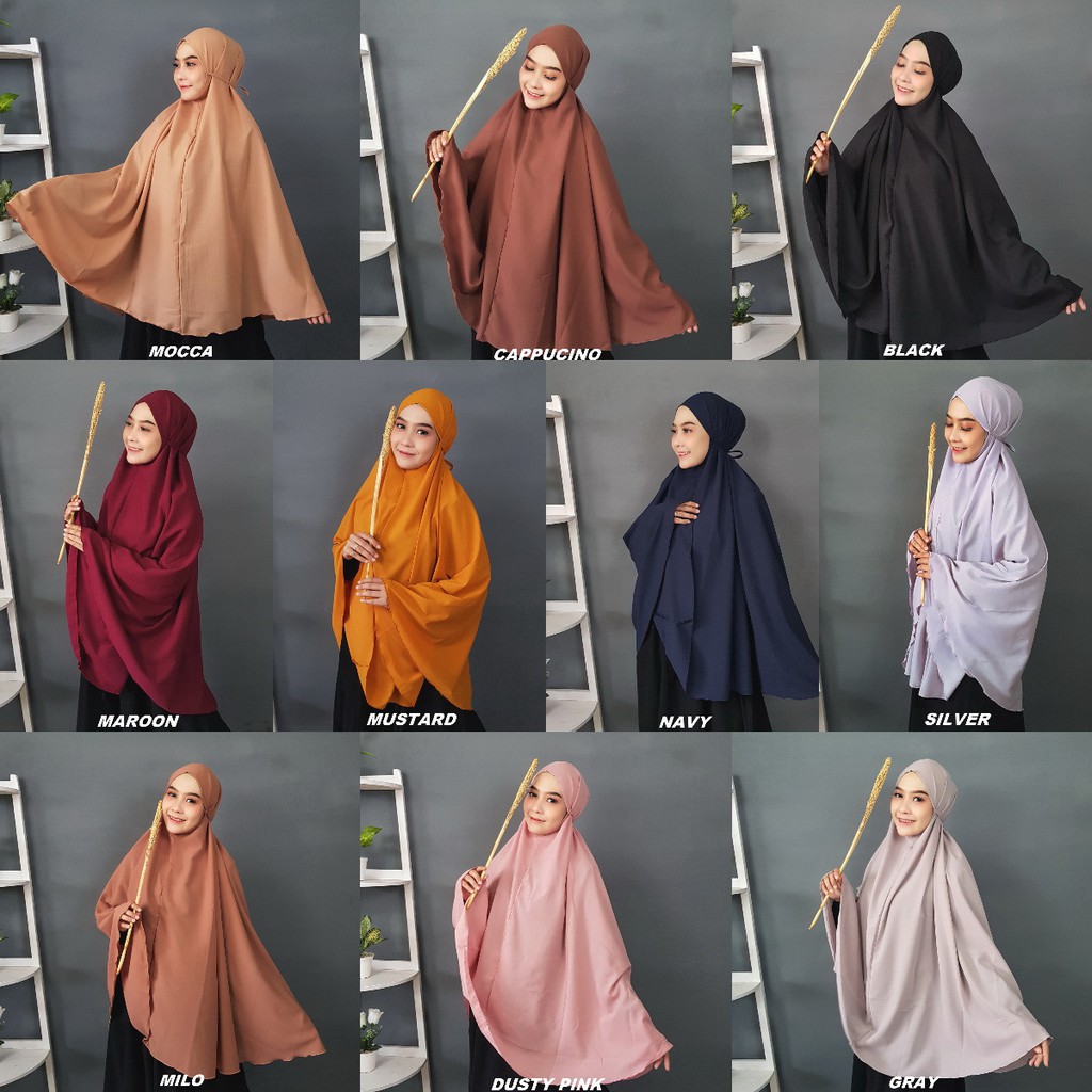 Hijab Bergo Syar'i Jumbo L4