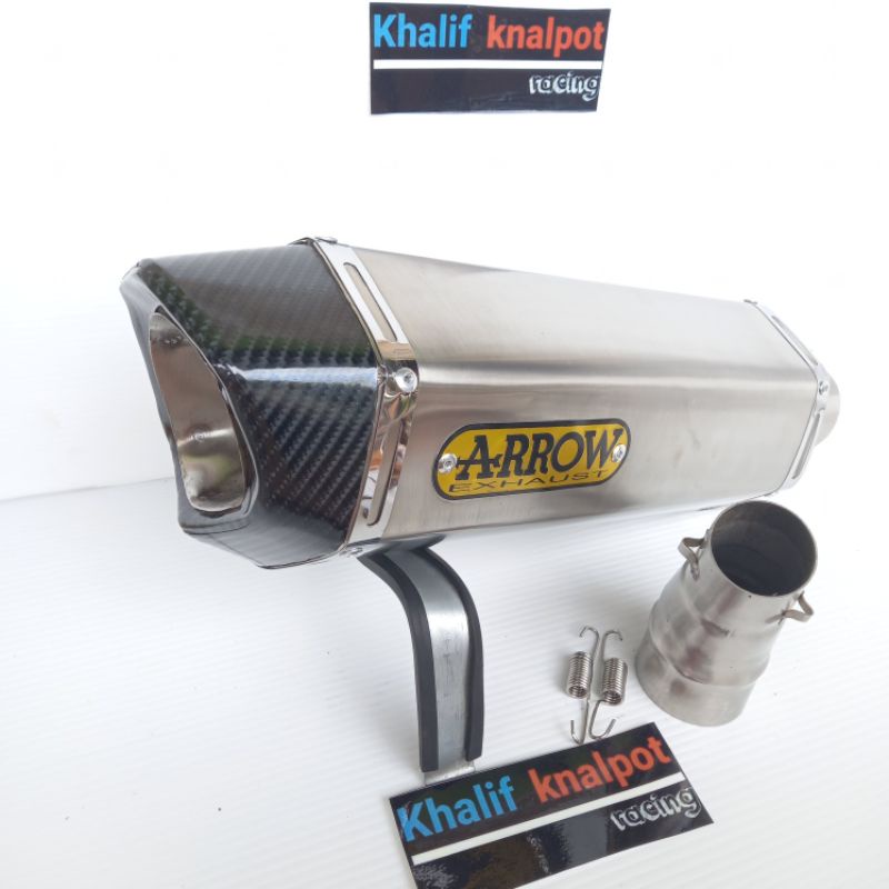 slip on knalpot racing arrow ninja250Fi ninja2018 Ninja