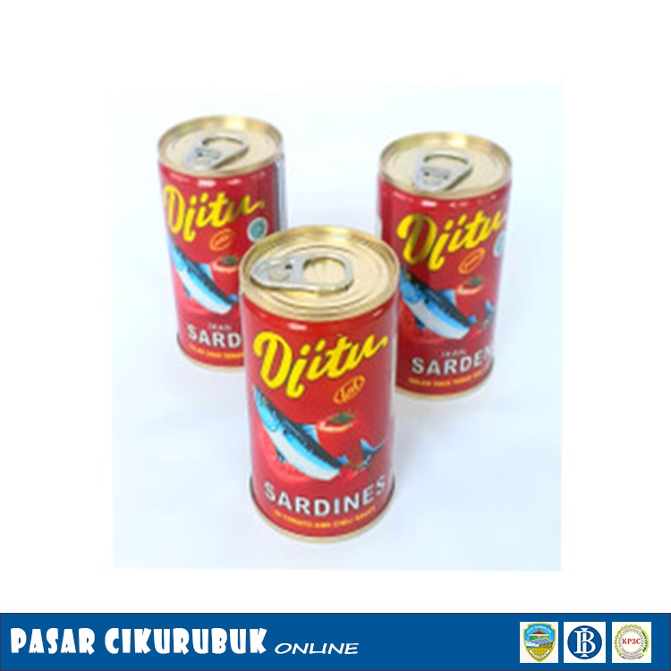 

Ikan Sarden Kaleng Djitu 155 gr