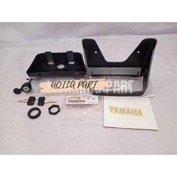 TOOL BOX TOOLBOX 1SET PLUS STIKER RX KING RXKING ORIGINAL YAMAHA KUNCI LOKAL