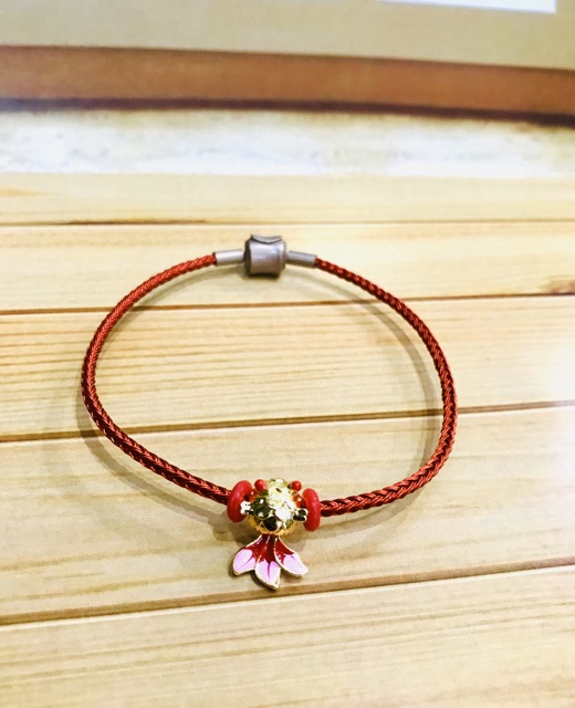 Gelang tangan wanita// gelang ikan koki// gelang kawat anti air // replika emas//gelang emashongkong