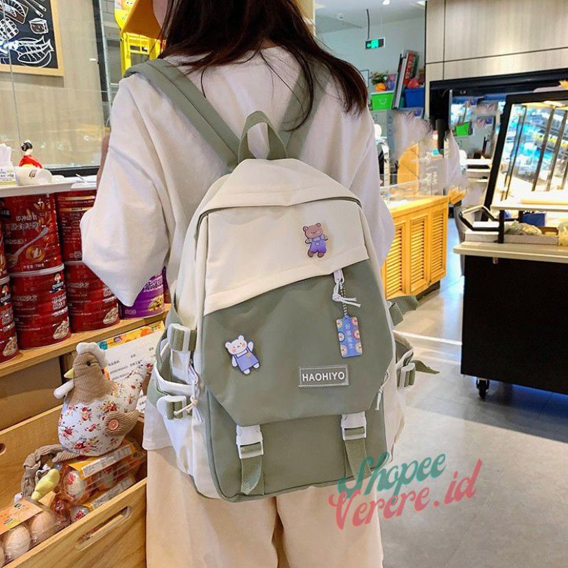 Joshee Tas Ransel Wanita Backpack Wanita Backpack Tas Sekolah Tas Pria 1365, 05