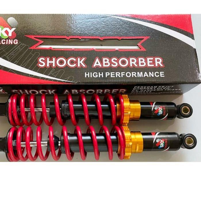 Top Shockbreaker Belakang Shok Variasi Bebek Shockbreker 340 MM (2PCS) Type 811 Series Supra X 125 R