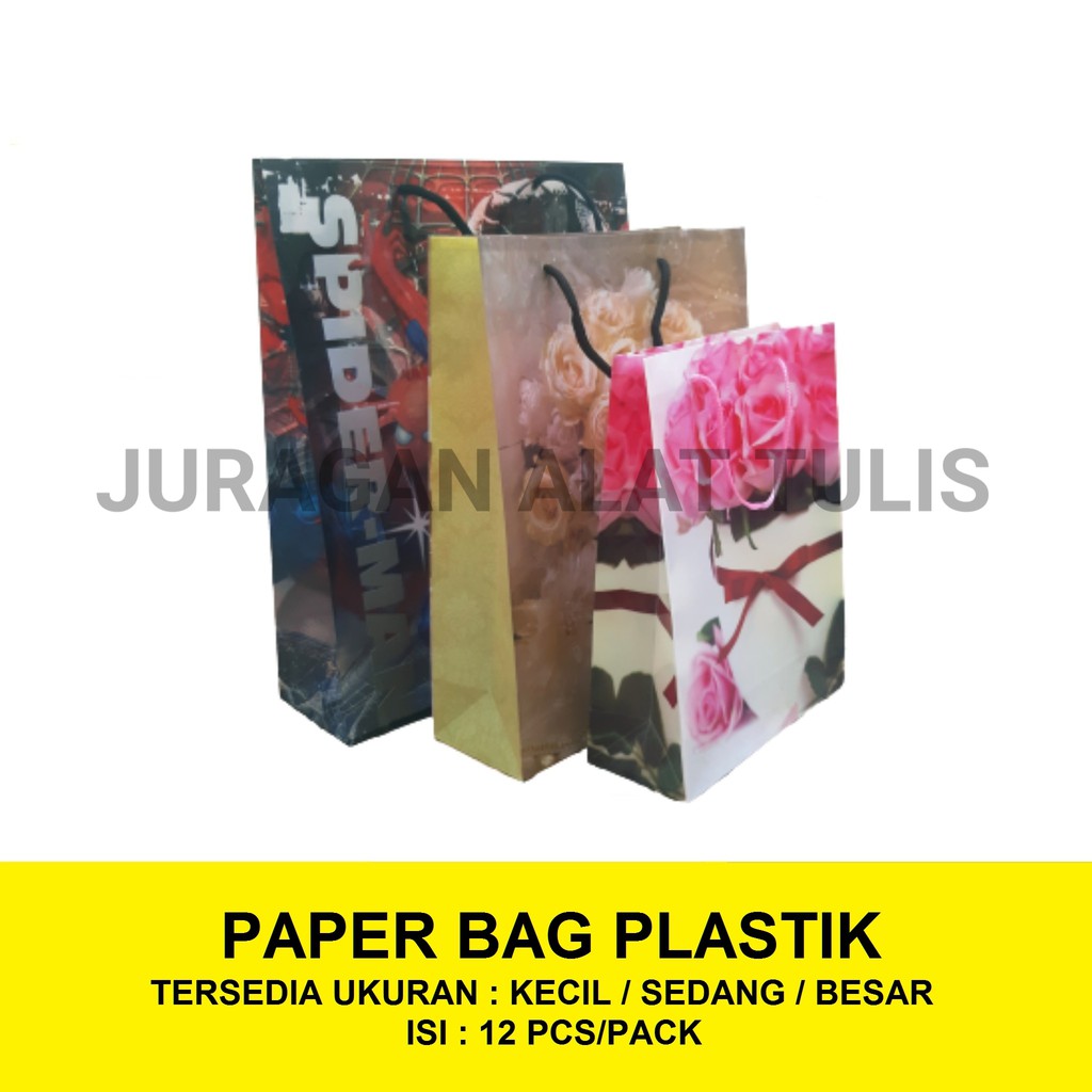 

TAS PLASTIK MOTIF KARTUN / PLASTIC BAG KARTUN