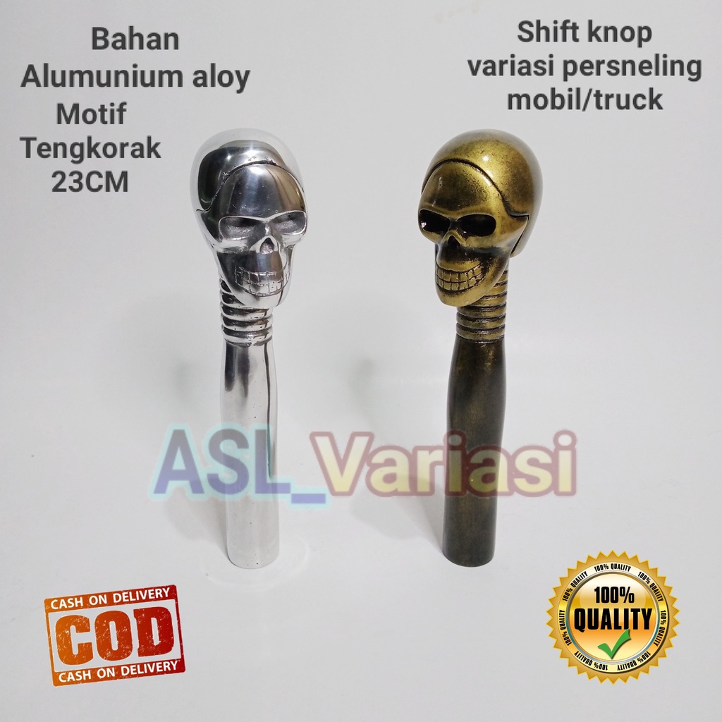 Tuas persneleng mobil / Shift knob / Prosneling truk / aksesoris variasi truk / Tengkorak knop perse