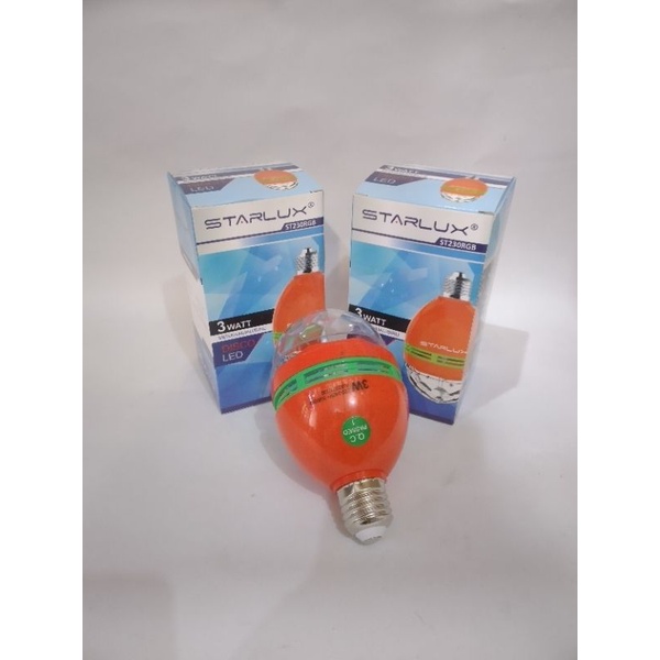 Lampu Disco 3 wat starlux