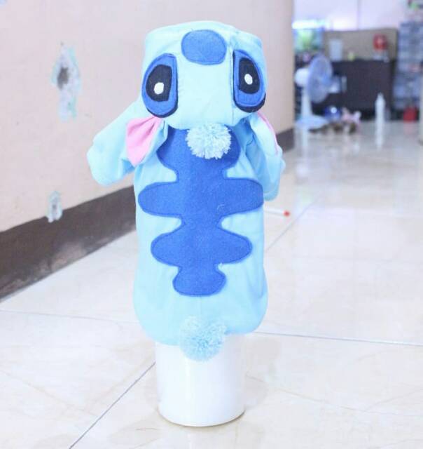 Kostum stitch &amp; lilo untuk kucing dan anjing lucu / baju kucing murah size S M L XL