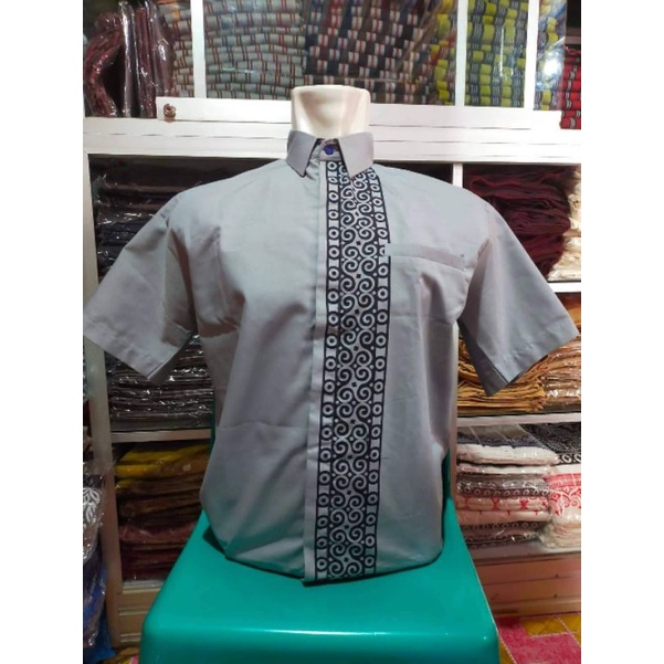 KEMEJA PRIA MOTIF KATUN EXPO TORAJA BATIK TORAJA