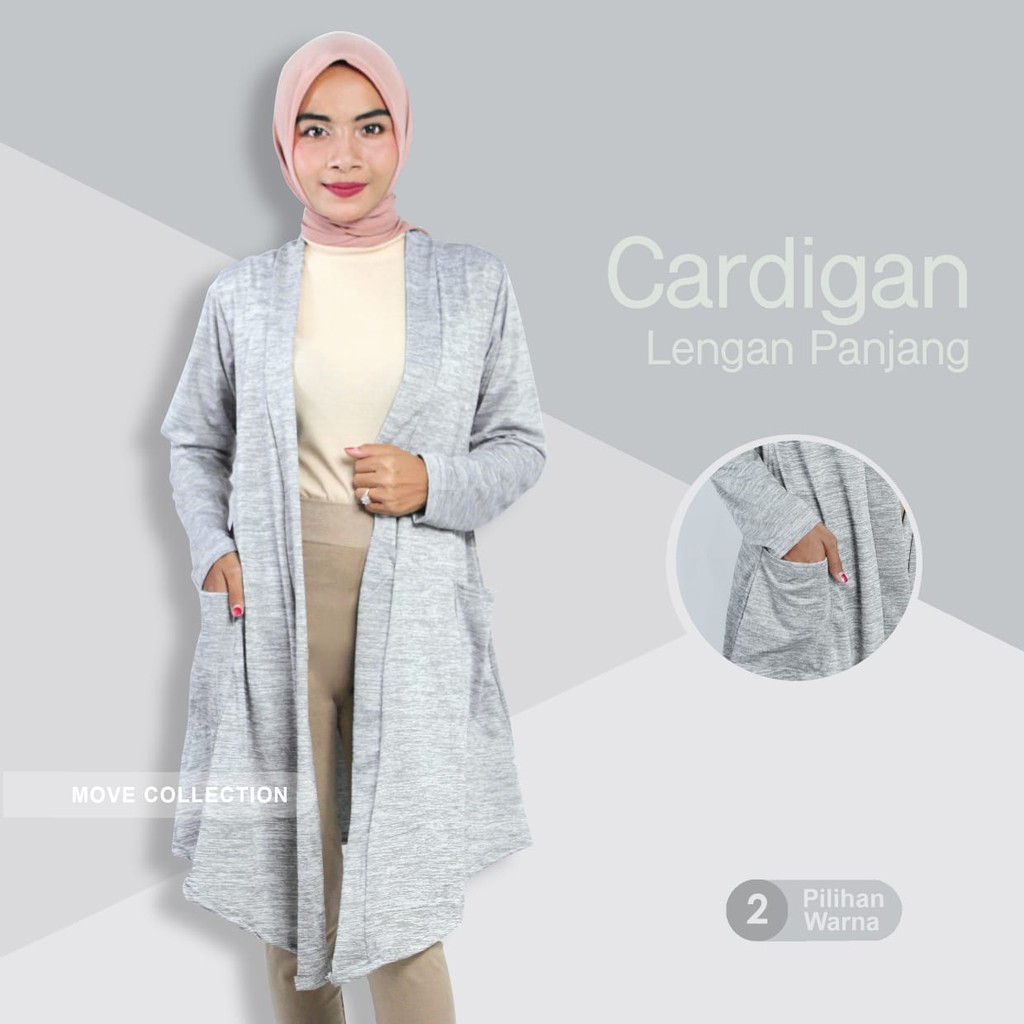 Cardigan Lengan Panjang