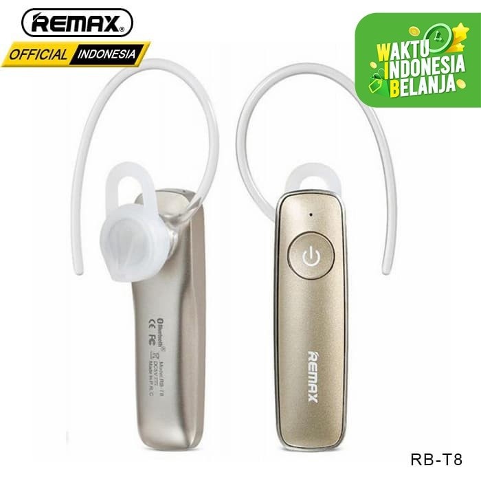 Remax Bluetooth Earphone RB-T8 POSTEL New Package