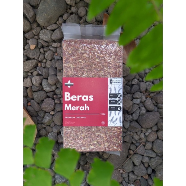 

Bumi Sativa Beras Merah Organik Kemasan 1 Kg