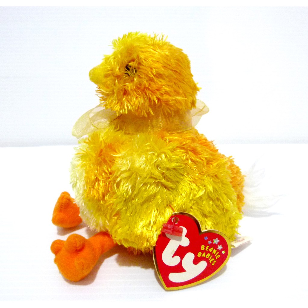 Boneka Anak Ayam Chicken Original TY Chickie TY The Beanie Babies