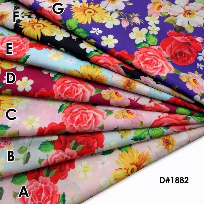 Kain Katun - Kain Katun CVC Motif D-1882