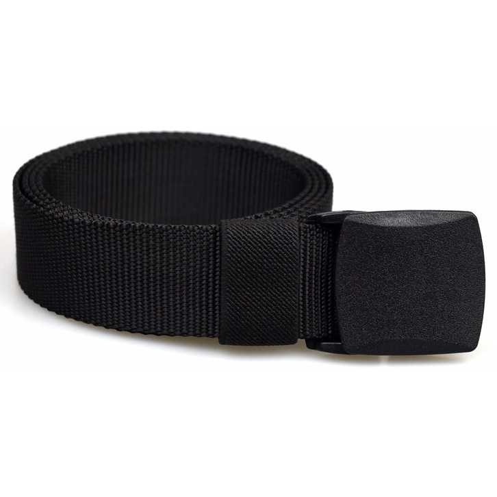 Rhodey Tali Ikat Pinggang Pria Anti Xray Plastik Automatic Buckle 899