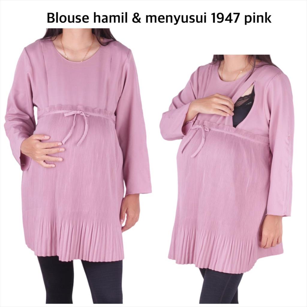 Blouse Hamil Dan Menyusui Formal 1947