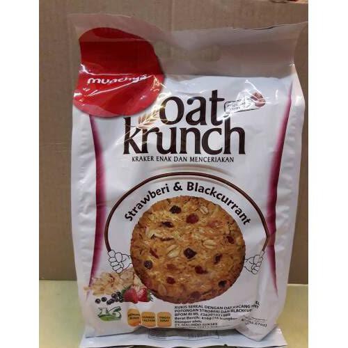 

OAT KRUNCH STRAWBERI DAN BLACKCURRANT / OAT STRAWBERI