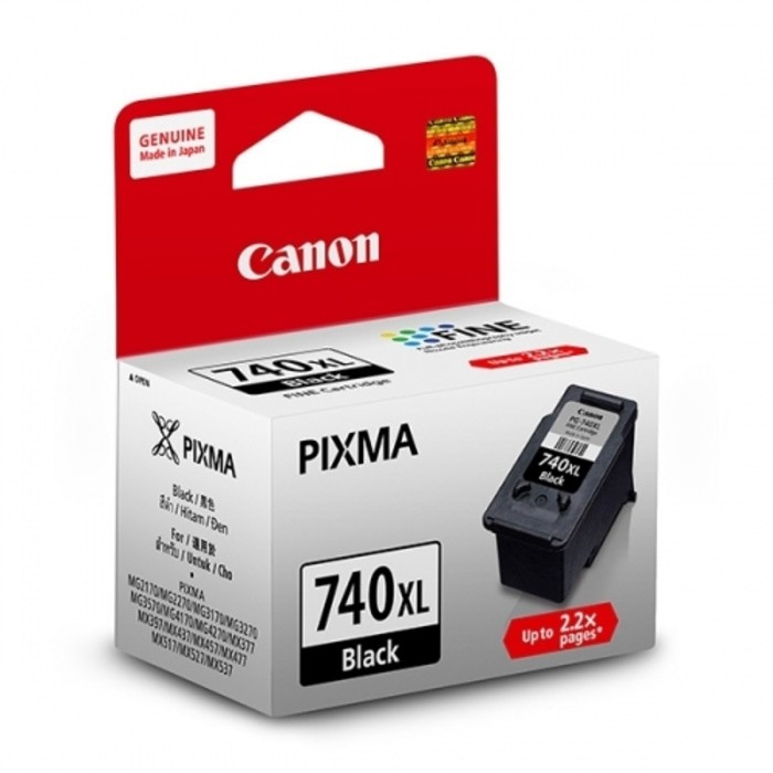 Cartridge Canon PG-740 XL  -  CNNPG740XL Black Original Ink Cartridge