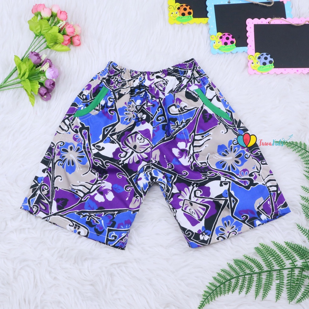 Raline Pants Kids uk 4-5 tahun / Celana Harian Pendek Anak Laki Perempuan Bawahan Pants