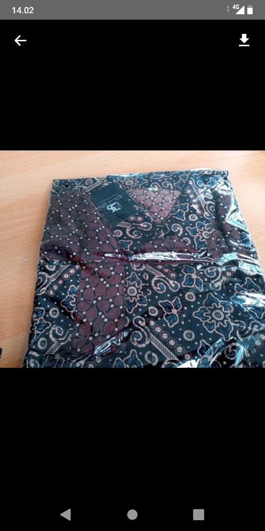 Kemeja Batik Pria Lengan Panjang  Size M L Xl Xxl  Batik Pekalongan