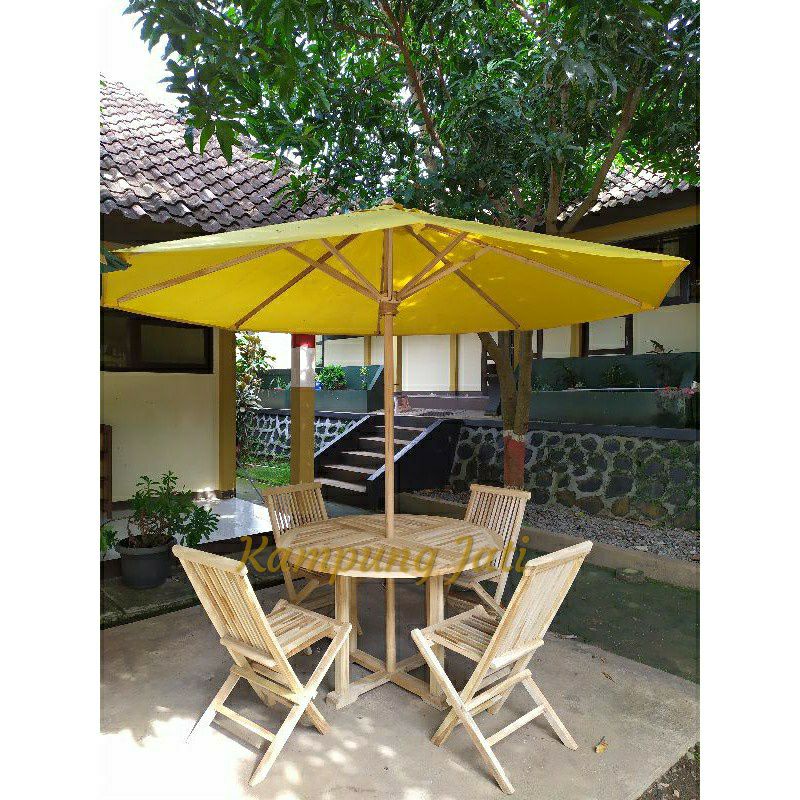 MEJA PAYUNG, PAYUNG JATI, PAYUNG CAFE, KURSI TAMAN, KURSI CASE RESTO