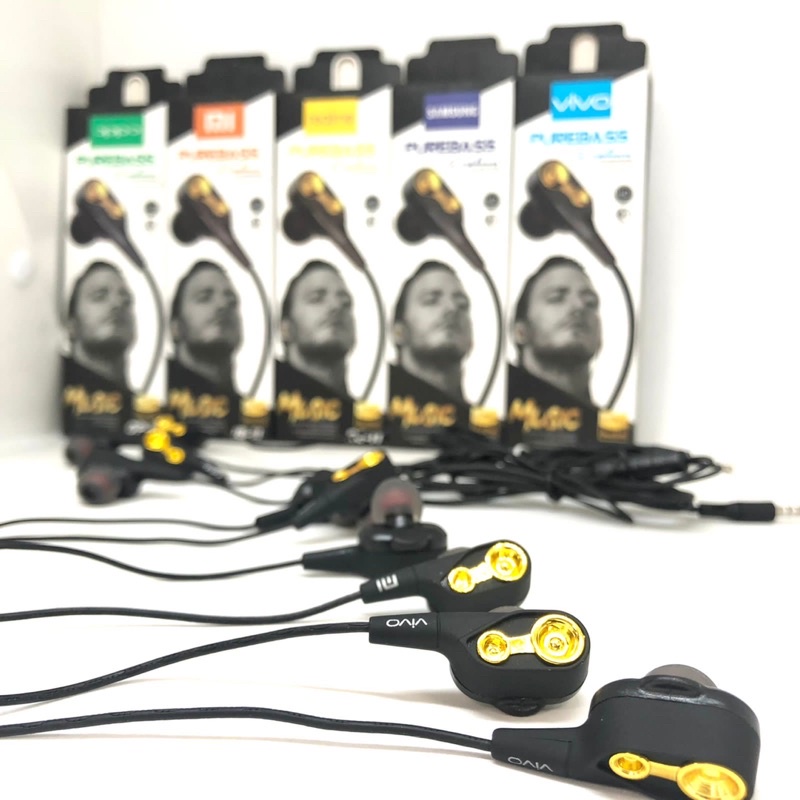 Ready Handsfree Headset Earphone PureBass JB-11 Handsfree Purebass