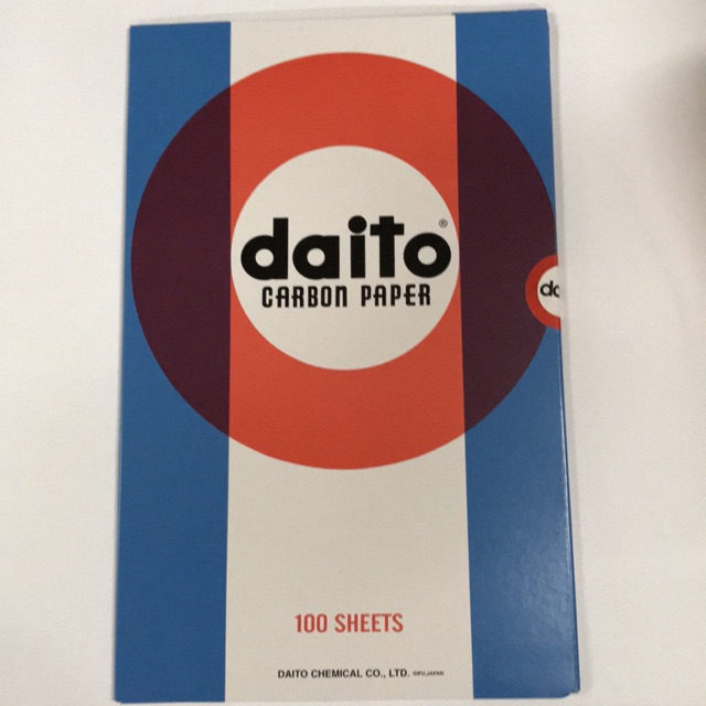 

Daito Carbon Paper Hitam isi 100 pcs Kertas Karbon